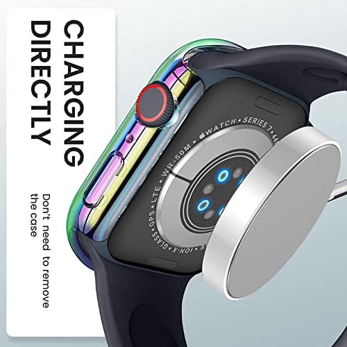 Compatível para a estojo Apple Watch Case 40mm SE Série 6 5 4, Case de protetor da tela Apple Watch,