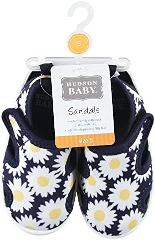 Hudson Baby Kids Sandal and Water Shoe, Daisy, 9 EUA Unissex Criandler