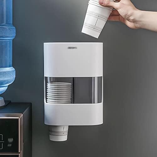 TJLSS Automático Torcedor de copo Automínio de papel sem porta Puncora de papel de parede Dispensador de água de água montada na parede