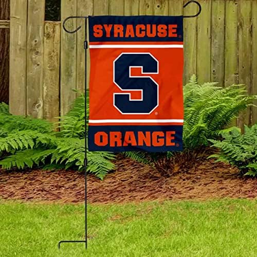Syracuse Orange Garden Bandle e bandeira do suporte do suporte do suporte