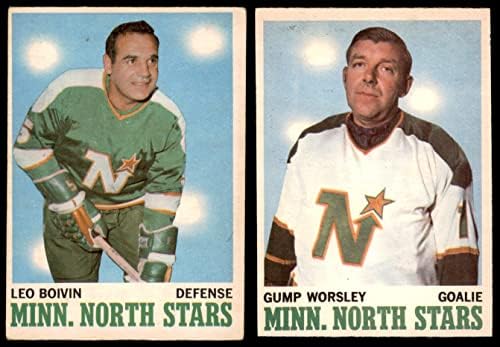 1970-71 O-Pee-Chee Minnesota North Stars perto da equipe definida Minnesota North Stars Ex+ North Stars