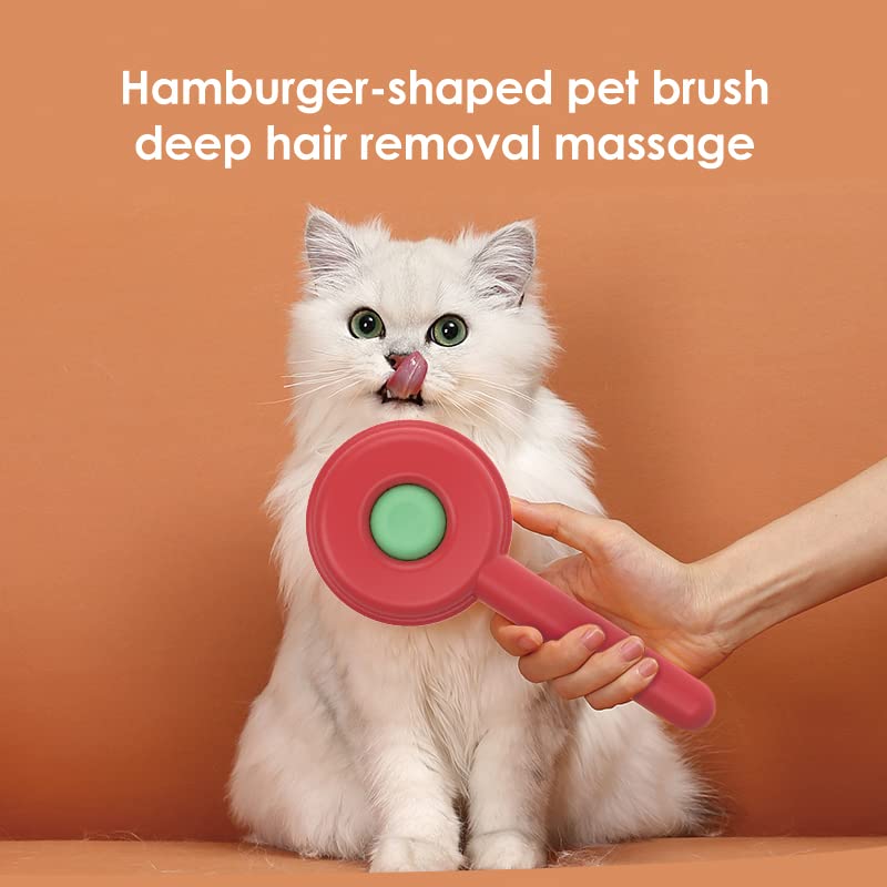 Gzing Brush Brush para cães e gatos - escova para derramamento e limpeza efetivamente de animais de estimação