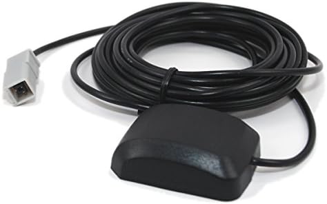 XTENZI Antena GPS ativa Antena Auto Carro Estéreo Rádio Indash Compatível com Receptor de Navigação Kenwood