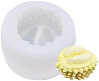 3D Silicone Candle Soap Mold de molde artesanal Durian Mold Ferramentas DIY feitas para fazer sabão