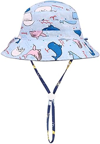 BQUBO Baby Sun Hat Boy Kids Criano Sun Protection Animal Cap Unisex Summer Summer Bucket Hat