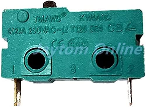 AGOUNOD MICRO SWITCHES 5PCS Micro interruptor da alavanca do rolo braço spdt Snap Action 5A 250V KW4A NC-NO-C