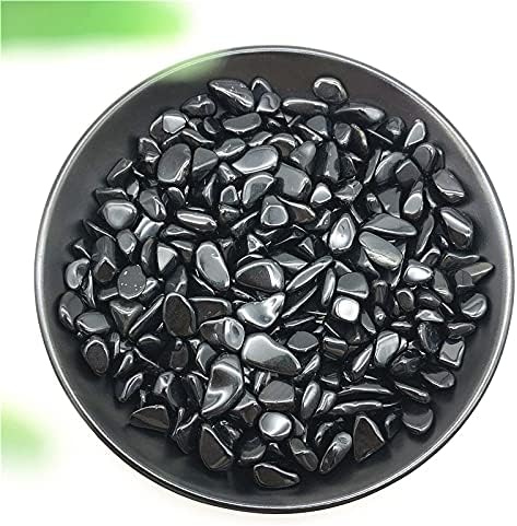 Qiaononai zd1226 50g 3 tamanho natural Obsidiano Black Obsidiano Cristal de cascalho DeGauss Purificação