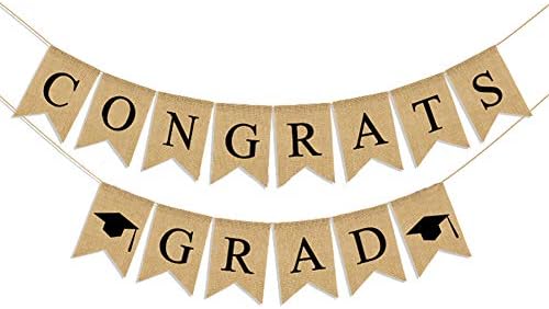 Parabéns Banner de graduação de pós -graduação, 2023 Parabéns Banner de pós -graduação Garland No DIY