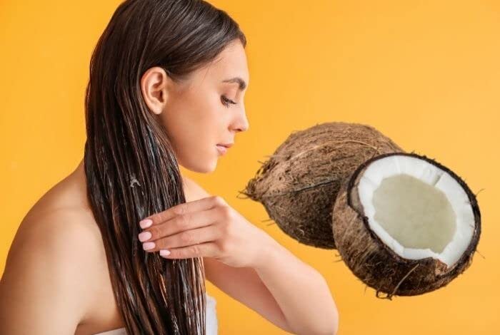 1PCS Vatika Coconut Nourish & Protect Hair Styling Cream 140ml / 4,9oz Vatika Creme de cabelo كرuto شعر فاليكا