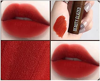 Blmiede Lip 12 Lip Lip Nonfating Color Glaze Batom Chocolate Lipstick Tower28