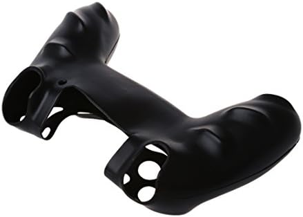 Fauge Silicone Rubber Mold Case Skin Grip Tampa para 4 PS4 Controller - Black