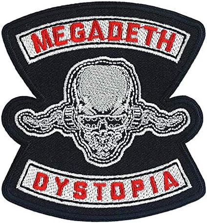 C&D Visionário Megadeth Disstopia Patch, multicolorido