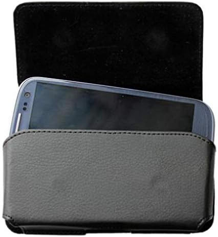 Caixa de cinto de couro lixos de coldre giratória da bolsa de capa de capa Carregar protetor compatível com Samsung