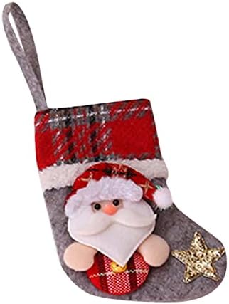 HHMEI Pequena meias de meias de Natal com pingentes de árvore de Natal sgcabi2hlzev82