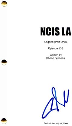 Chris O'Donnell assinou autógrafo - NCIS: Script de episódio de Los Angeles - LL Cool J, Linda Hunt, Nia Long,