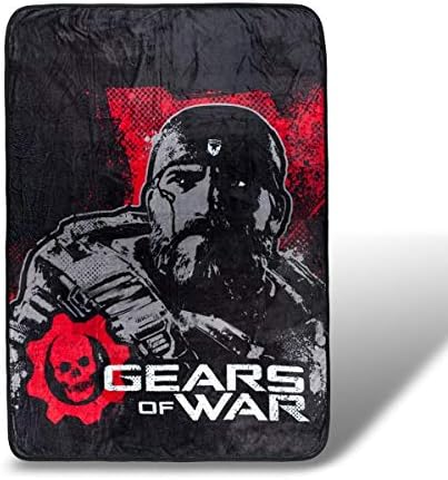 Apenas engrenagens funky de guerras com cobertor de lã | Mercadoria de Genersed Gears of War 45 x 60 polegadas