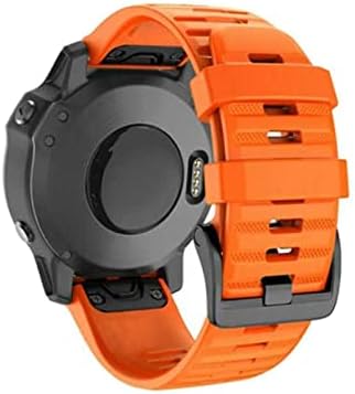 Buday New 20 20 22 26mm Silicone Sport Silicone Watch Band Strap for Garmin Fenix ​​5x 6x Pro 5 6 5s mais