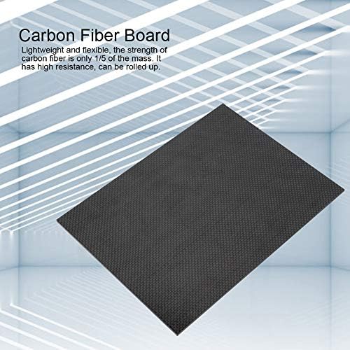 Sarja de alta dureza, fibra de carbono fibra de carbono com superfície brilhante e brilhante Bright 200x300x0.5mm