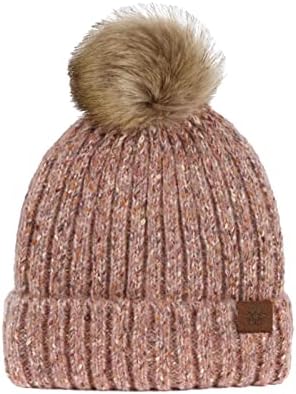 Chapéu de chapéu de trabadinho feminino chapéu de inverno mais quente Casual Crochet Multicolor
