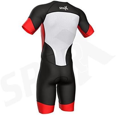 Triatlo de elite de elite masculino Sparx Triathlon Triathlon Speedsuit Speedsuit de traje de luva curta