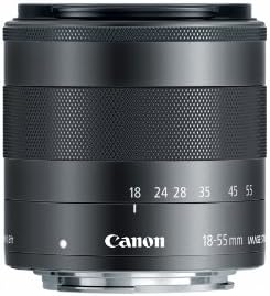 Canon EF-M 18-55mm f3.5-5.6 é a lente do sistema compacto STM