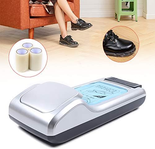 Máquina de filmes de sapatos etedeal - dispensador de tampa de sapatos automática portátil para casa e escritório