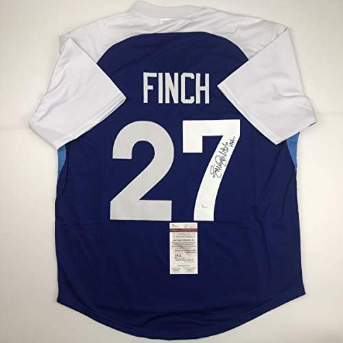 Jennie Finch USA Blue Team Autografado/assinado