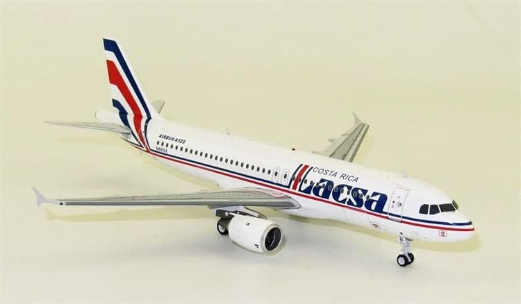 AFFLIGLE 200 LACSA Airbus A320-200 N481GX com Stand Limited Edition 1/200 Diecast Aircraft Modelo pré-construído