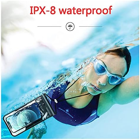 Bolsa de telefone à prova d'água do telefone celular HXR 2 PCS bolsa de telefone à prova d'água com cordão