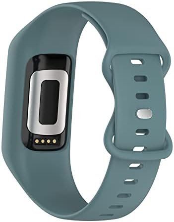 Fonrest Strap Compatível com Fitbit-Charge-5/4/3 Bandocolor Banda de casos, Soft Soft Silicone Sportable Sports