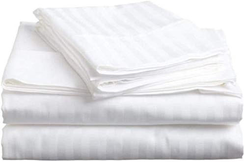 ACS Bedding 1500 Frea contagem de fios pesado algodão egípcio lençol de 4 peças se encaixa em colchões até 21-24 ”de bolso de bolso de bolso padrão