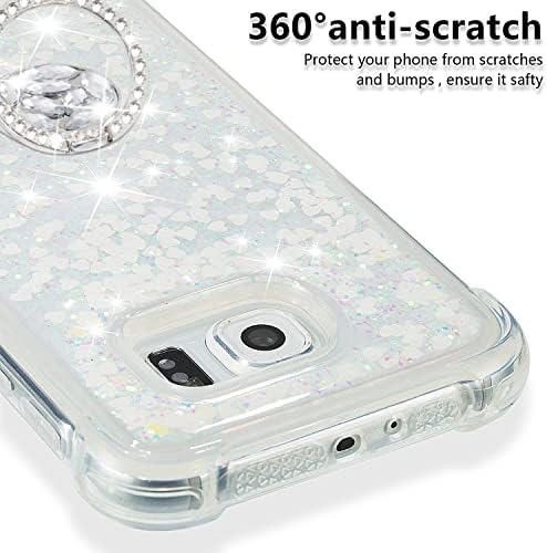 Capa da caixa Pacotes de caixa compatível com Samsung Galaxy S6, série de areia de giro que flui