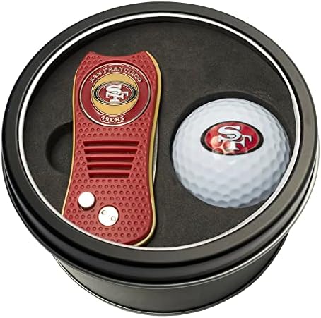 Team Golf NFL Gift Switchblade Divot Tool com marcador de bola magnética de dupla face e bola