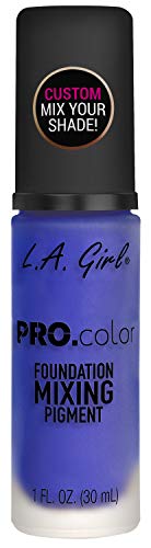 L.A. Girl Pro Matte Mixing Pigment, azul, 1 fl oz