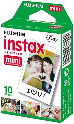 Fujifilm mini 11 câmera com estojo claro, pacote de filmes e adesivos