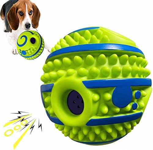 Wobble Giggle Dog Ball, Strange Dog Toy Ball, Bola luminosa, Bola de estimação Peppy, Treinando Bolando