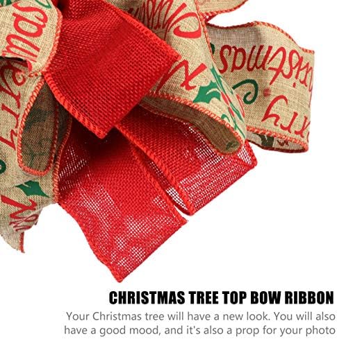Noz de caça de capota de árvore de natal, 12 largura do tipo de estopa para ornamentos de Natal decoração