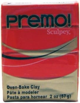 Polímero Premmo Sculpey Clay 2oz-Cadmium Red