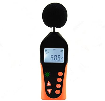 SDFGH Handheld Medidor de ruído Detector Decibel Medidor Testador de ruído Testador de ruído Alta precisão Nível