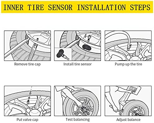Conjuntos de sensores do sistema de monitoramento de pressão dos pneus Darui de quatro 315MHz de8t1a180aa / 9l3z1a189a