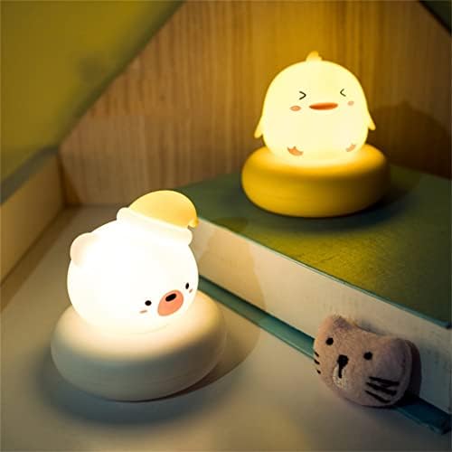 UXZDX Luzes noturnas fofas de pera animal lâmpada quarto sala de estar alimentando a noite da noite escurecida infantil
