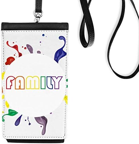 Bandeira do arco -íris LGBT Faly Art Deco Presente Fashion Phone Carteira PolSonha móvel bolsa preta bolso preto