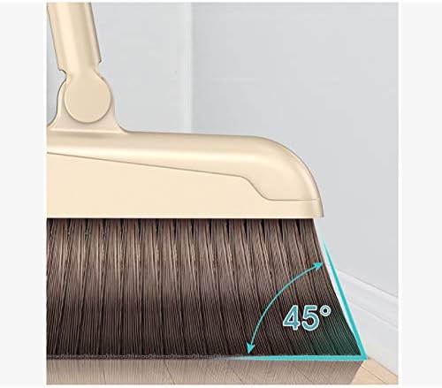 LSJZZ Broom e Dustpan Conjunto combinado Combinação de limpador doméstico Sweeping Magic Tool Fivelele