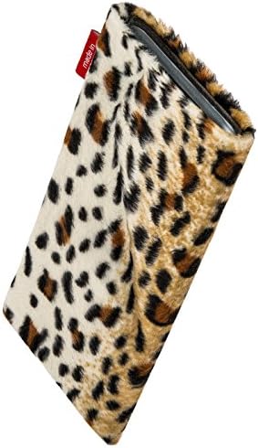 Fitbag Bonga Leopard Sleeve personalizada para Xiaomi Redmi Nota 10 5G | Feito na Alemanha | Tampa