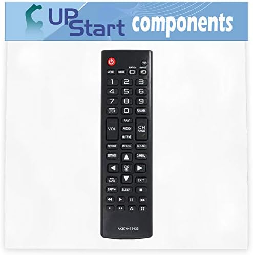 Akb74475433 Substituição de controle remoto - Compatível com TV LG 42LX330C