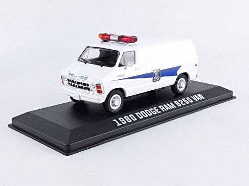 Greenlight 86599 1980 Dodge Ram B250 Van - Polícia Estadual de Indiana 1:43 Escala