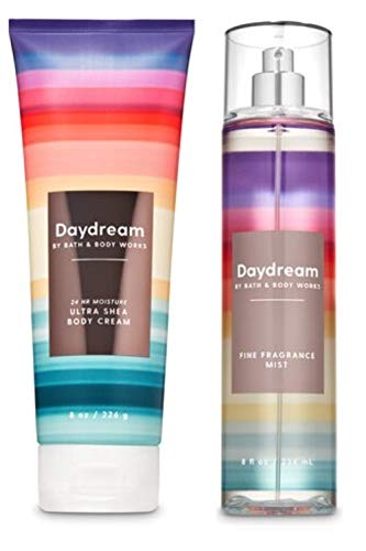 Bath and Body Works Daydream - Conjunto de presentes da dupla - Creme corporal e névoa de fragrâncias - Tamanho completo