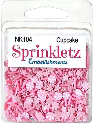 Buttons Galore, Inc Sprinklets Cupcake embllsmnt, EUA: Tamanho único