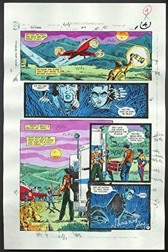 Robin 4-1990 Guia de Arte de Produção PG 4-Tom Kyle VG