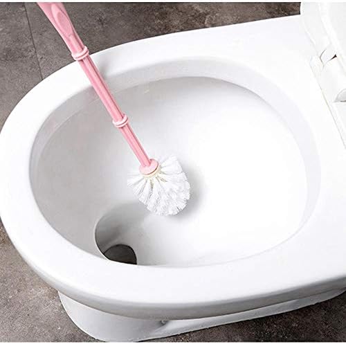 Escova de vaso sanitário meilishuang, escova de higiene longa, escova de vaso sanitário de plástico